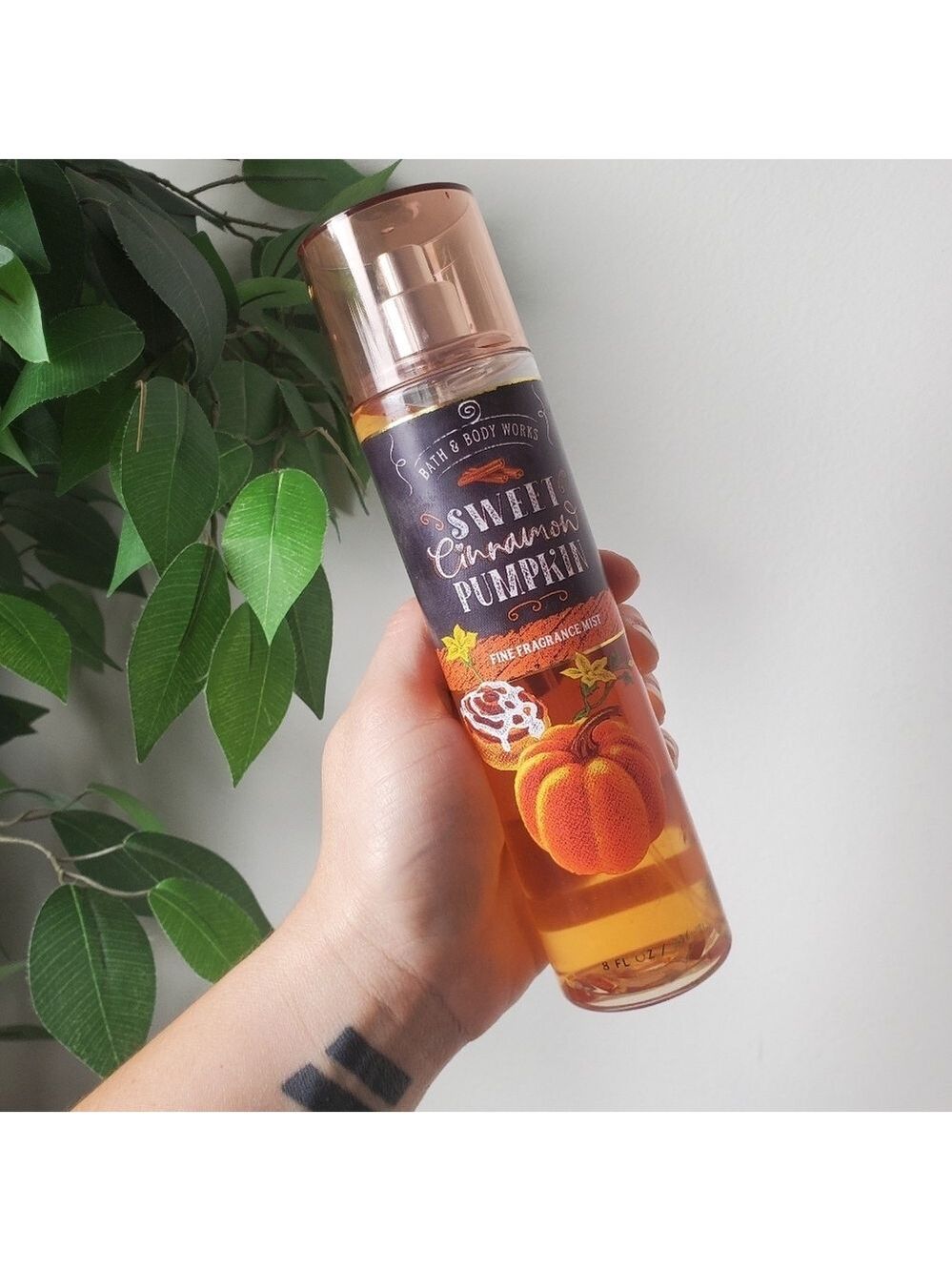 Bath & Body Works Sweet Cinnamon Pumpkin Body Cream 8oz BBW Fall Autumn